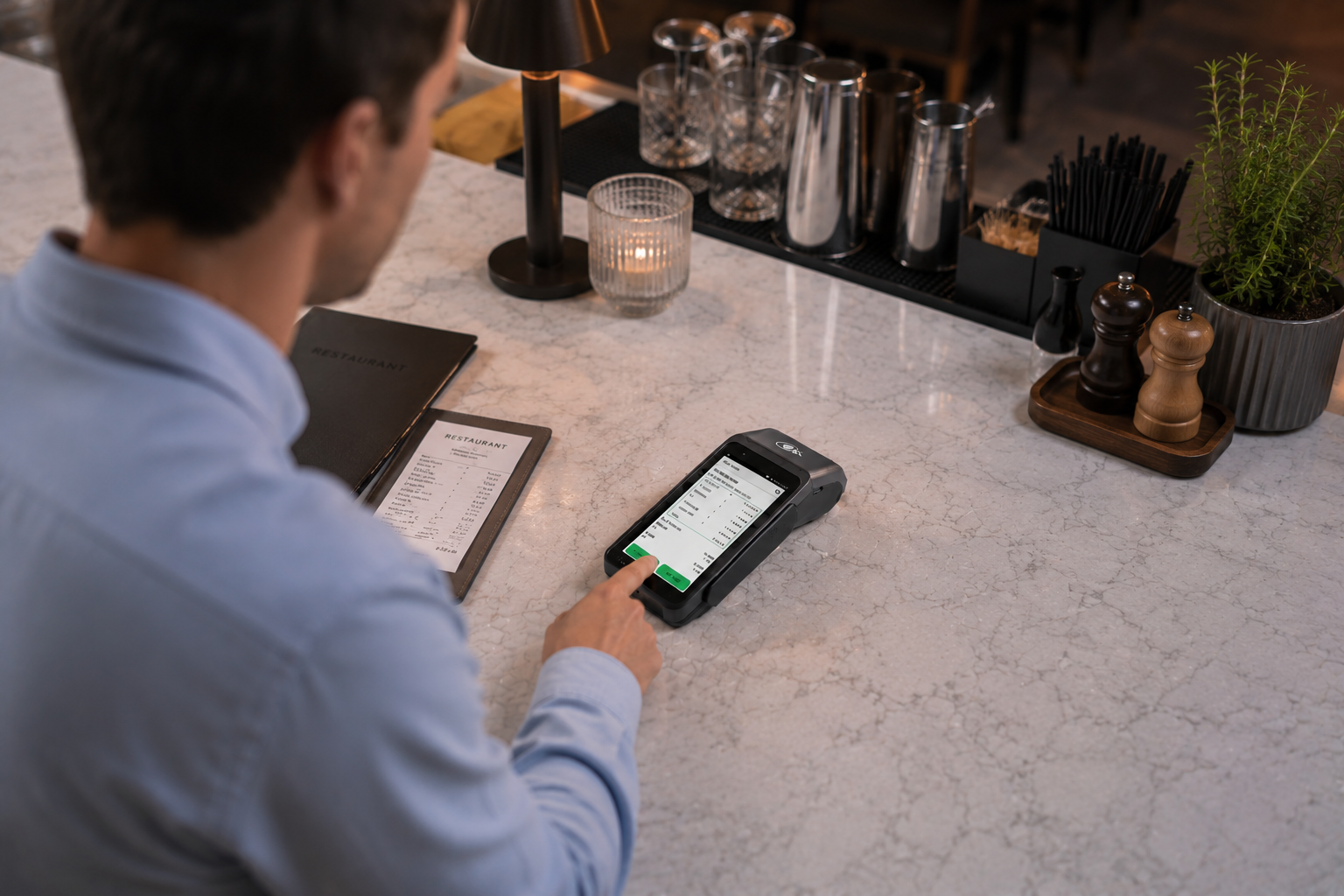 v660p restaurant shift totals